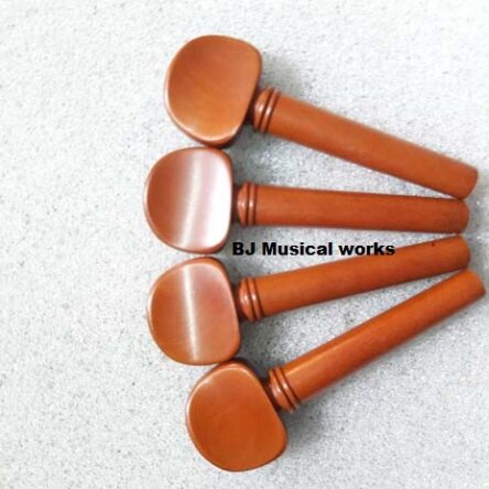 Boxwood violin franch pegs