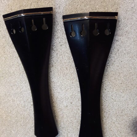 Violin English-Tailpiece-with-gold-freat-ebony